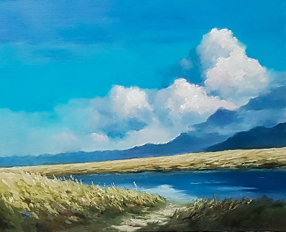 Jezero v horách