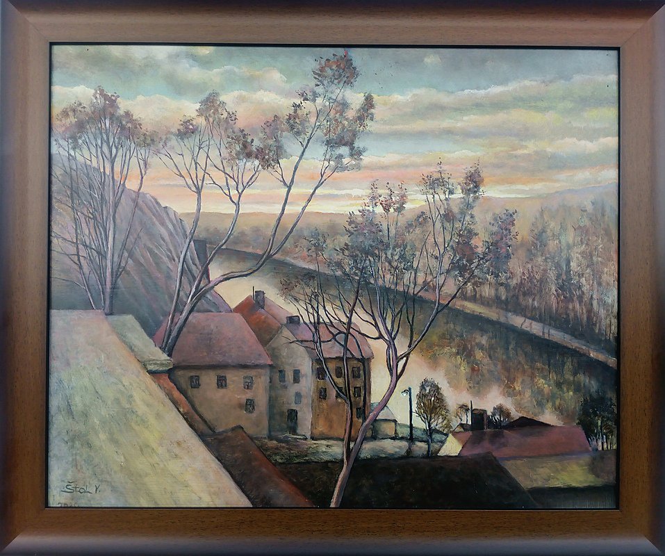 Podvečer u Sázavy