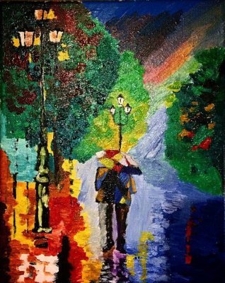 Afremov style