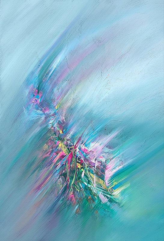 Rainbow lady