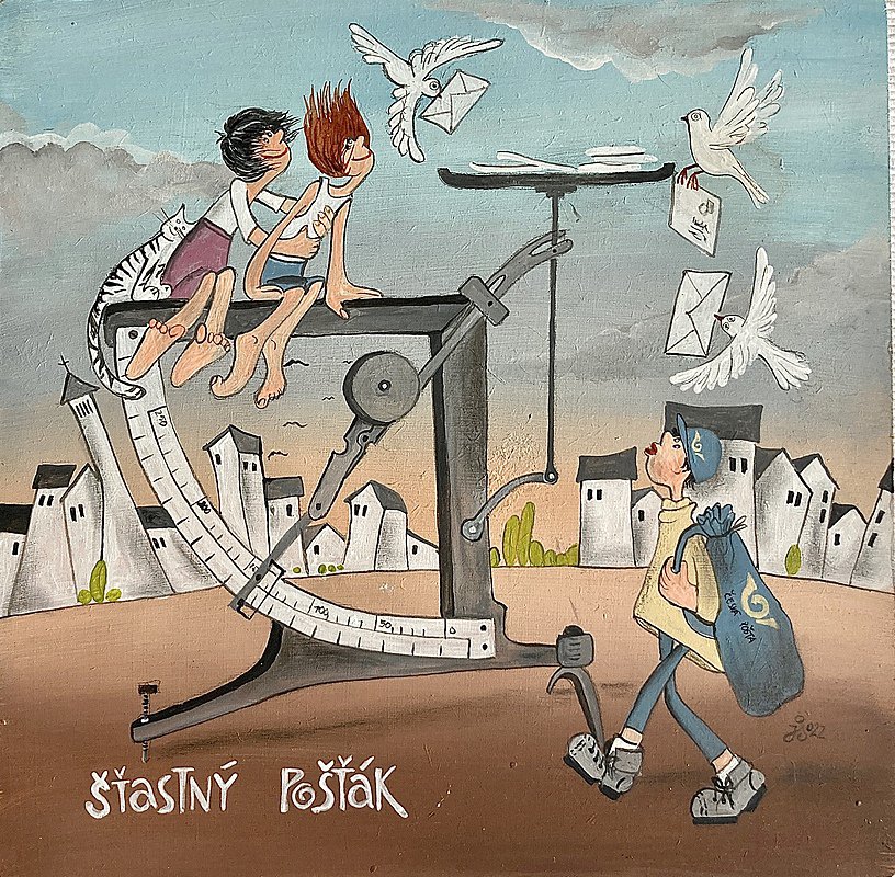 Šťastný pošťák