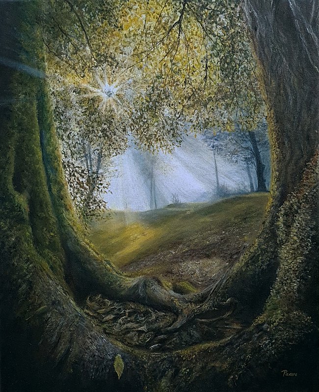 Trees Holding Hands