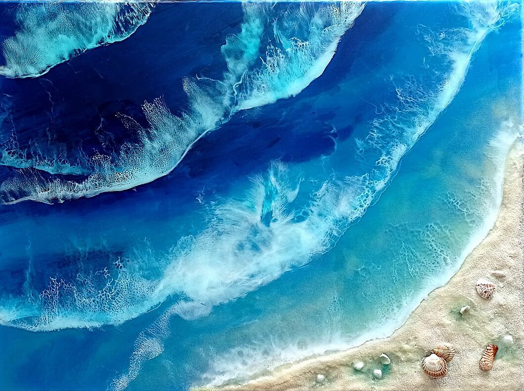 Zátoka štěstí ze série Seascape
