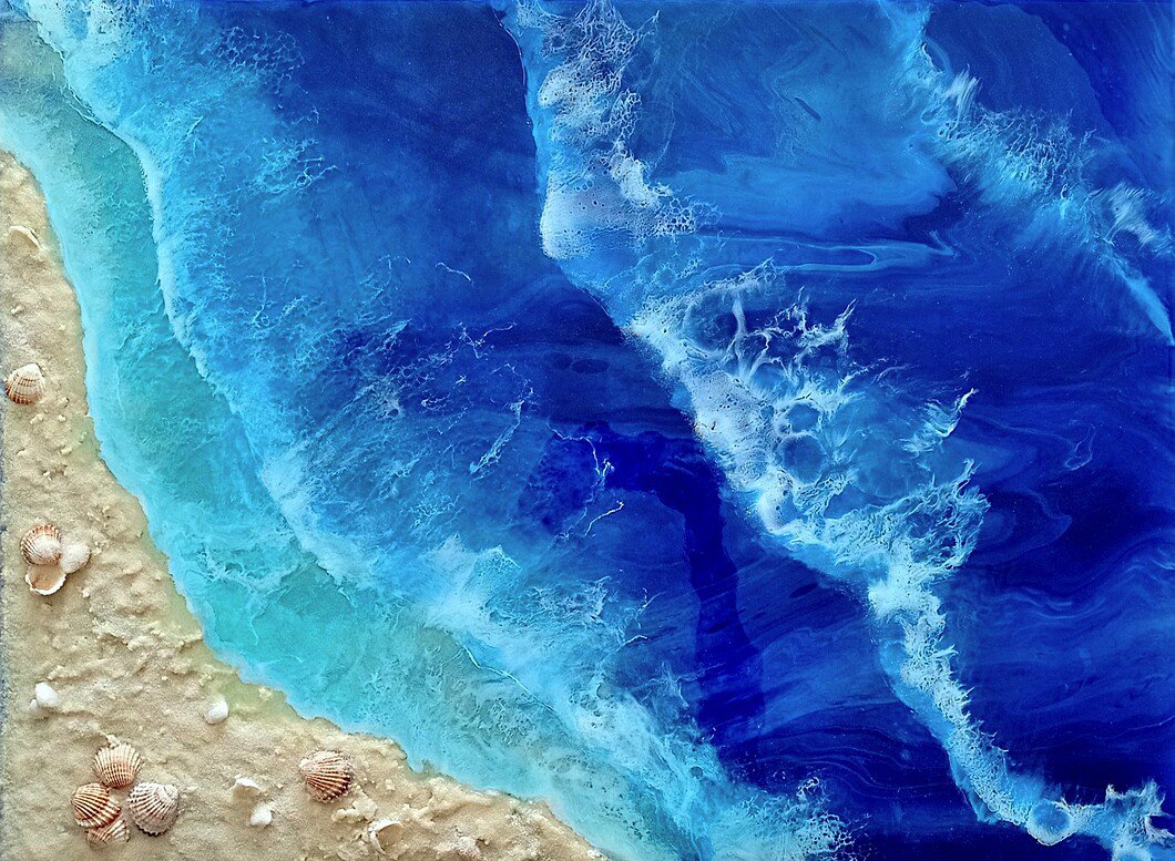 Pobřeží lásky ze série Seascape