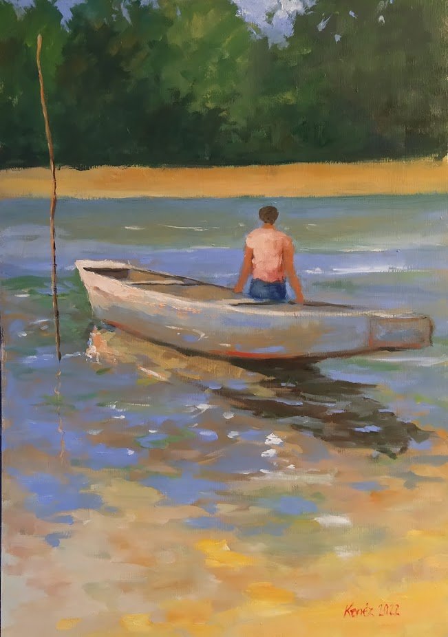 The fishing boat
