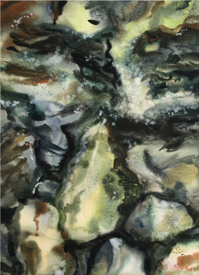 Stones in the water