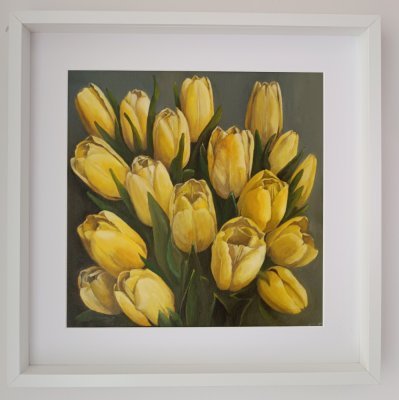 Žluté tulipány