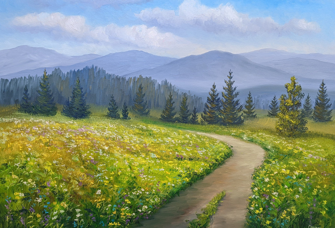 Horská krajina