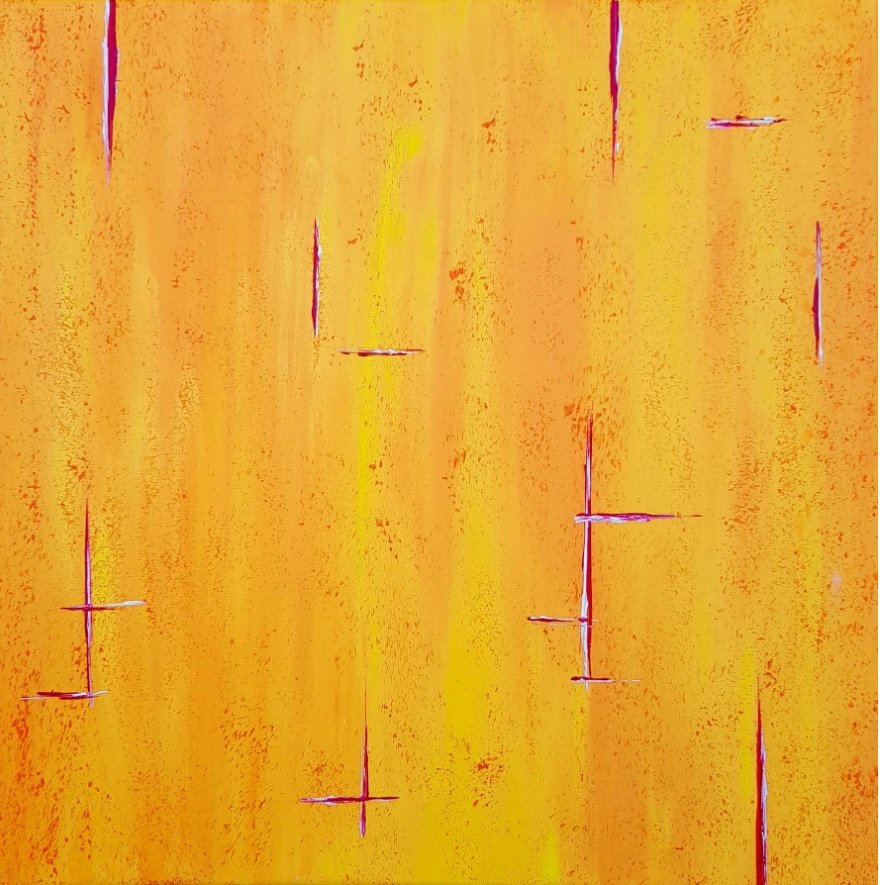Yellow abstract
