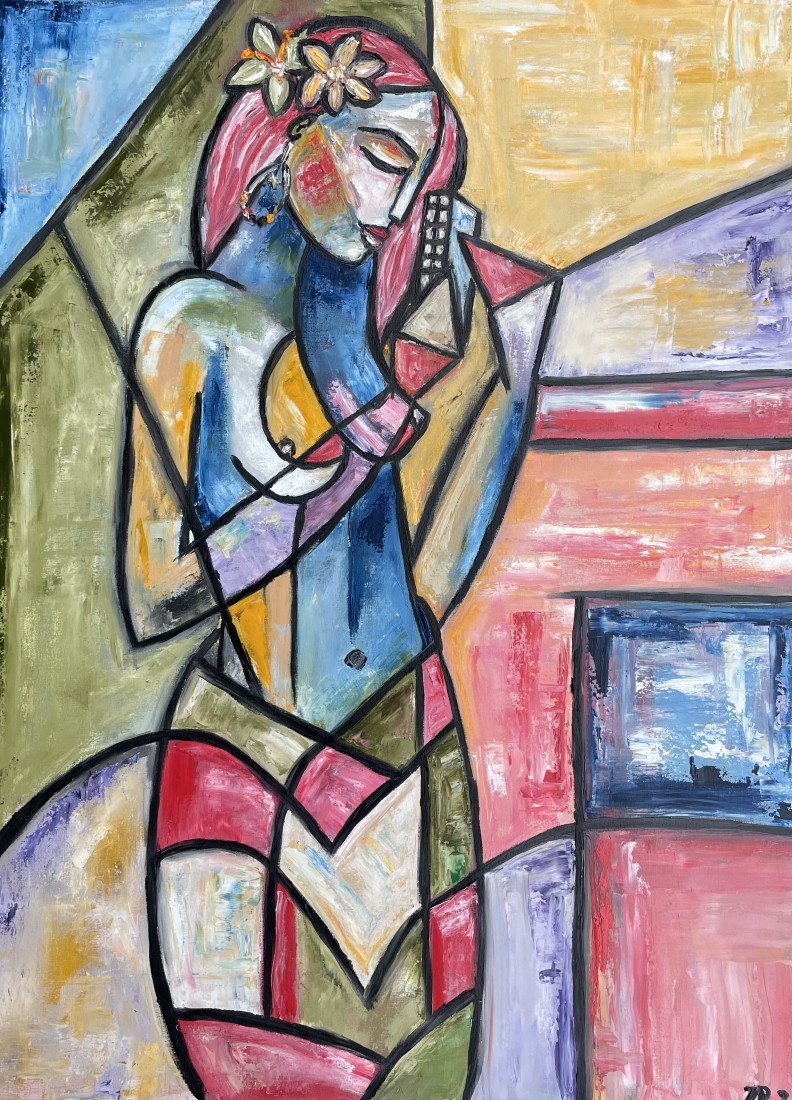 Lady with the harmonica