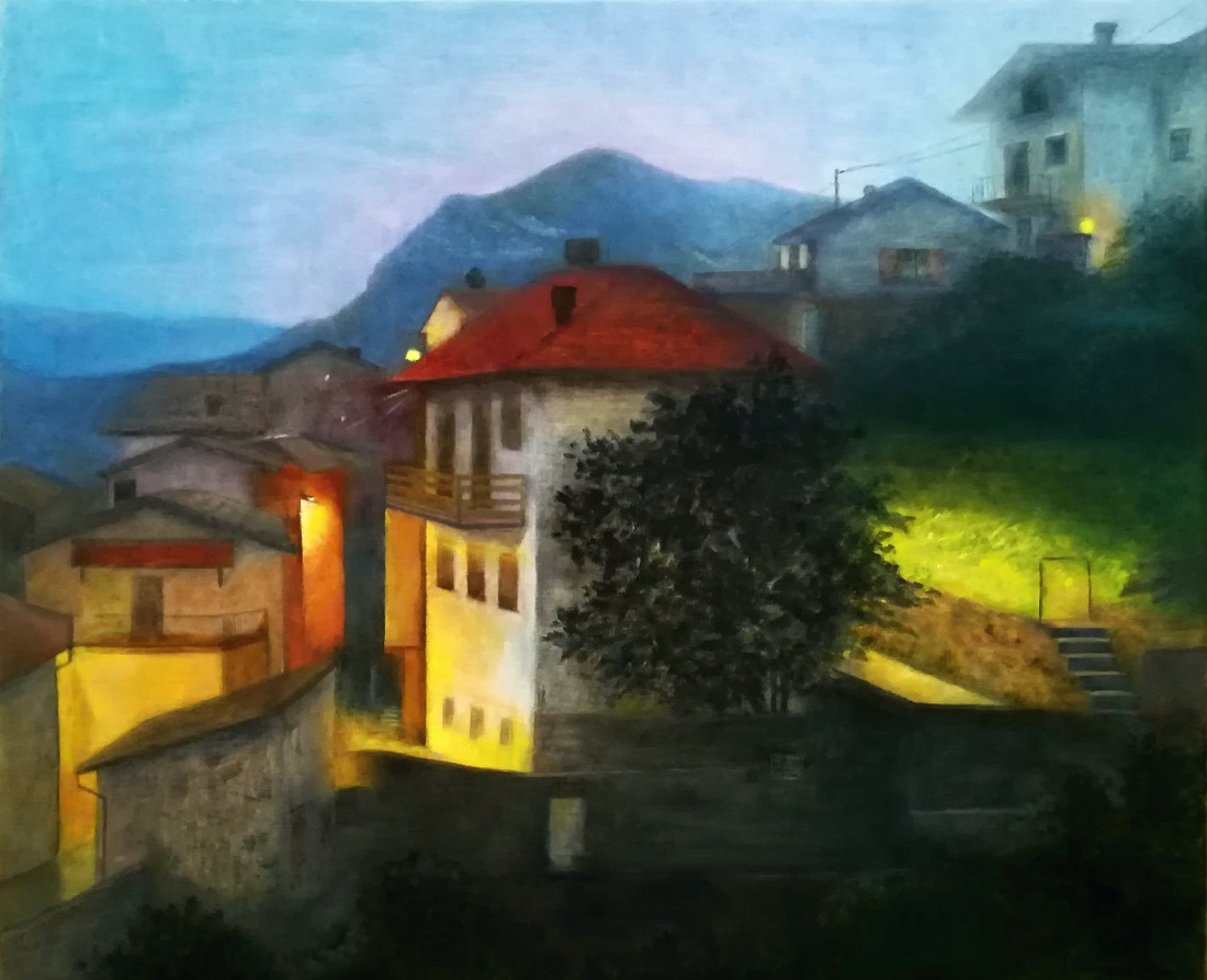 Evening in Breglia