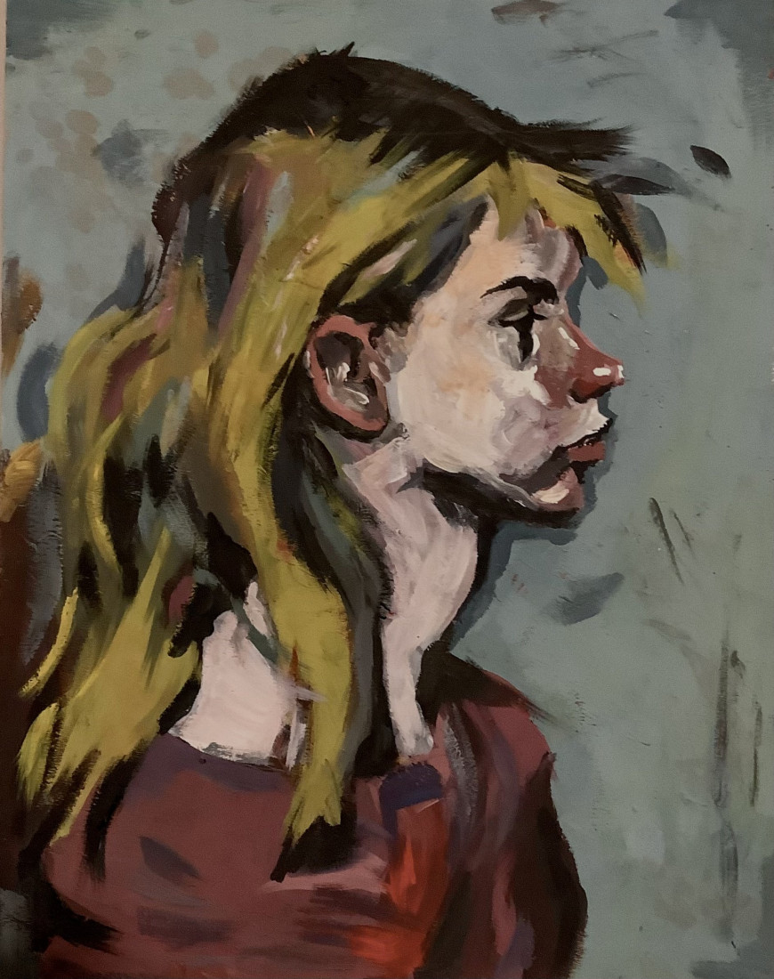 The girl