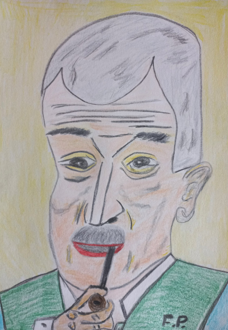 Portrét , kníže Karel Schwarzenberg.