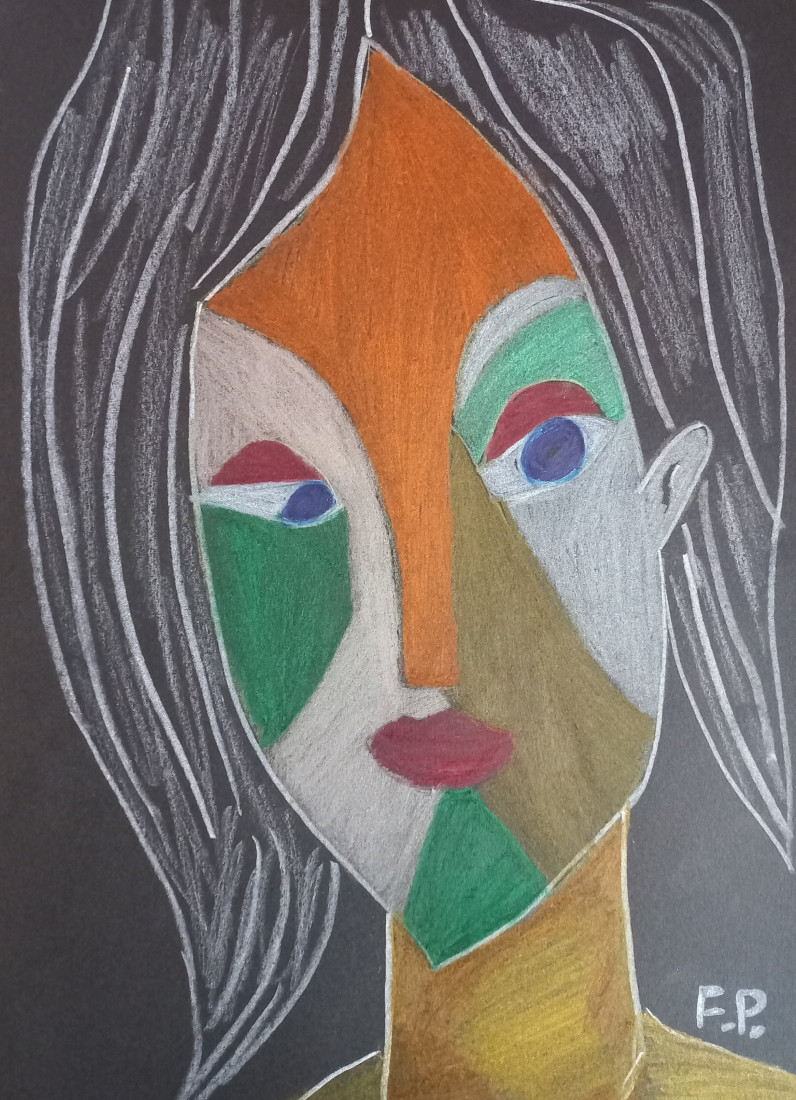 Portrét dívky - Pr.1.
