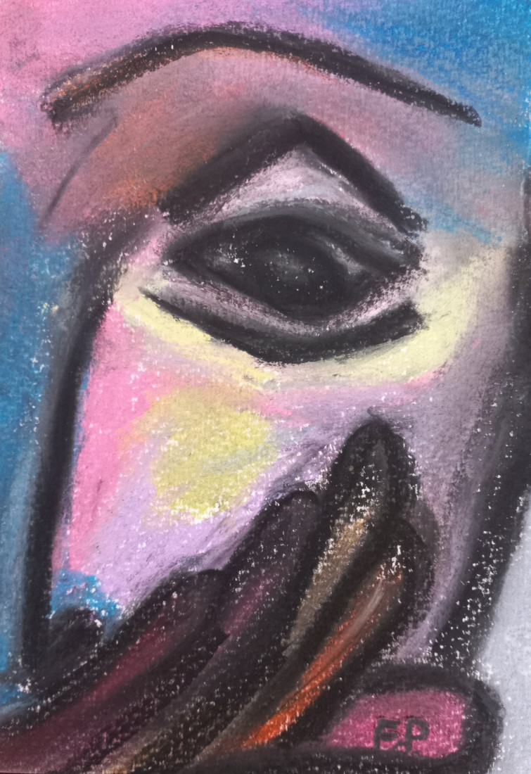 Tvář - detail.