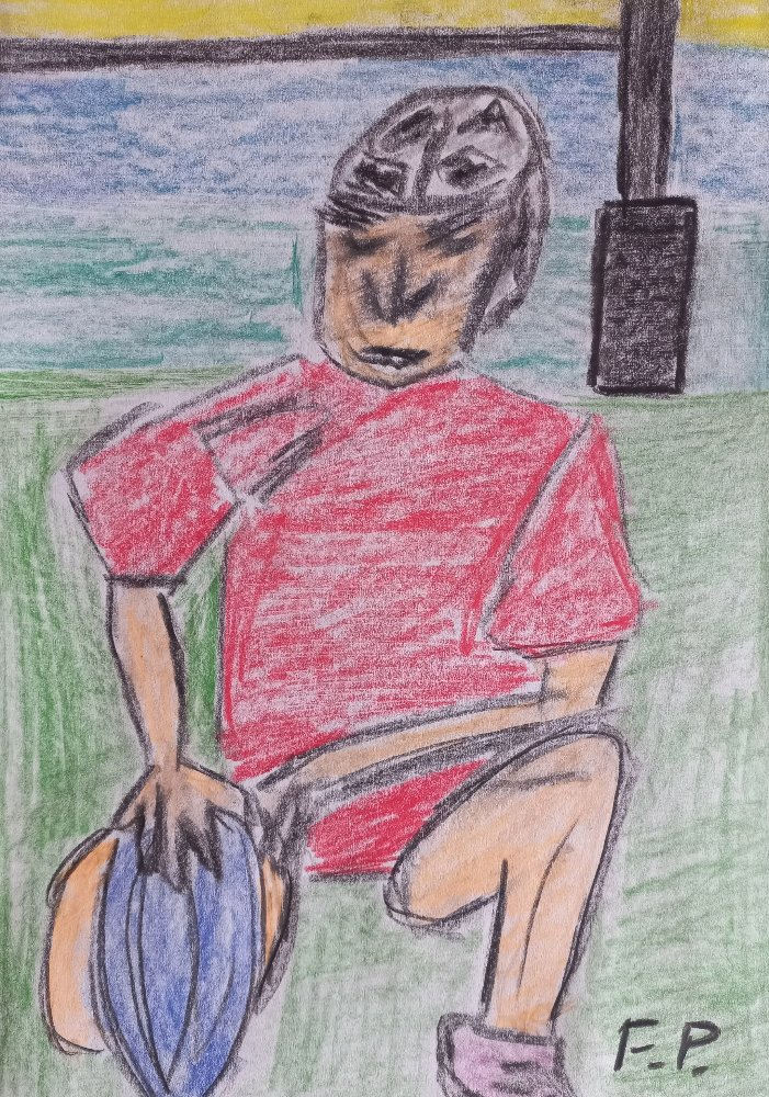 Rugby - výkop.
