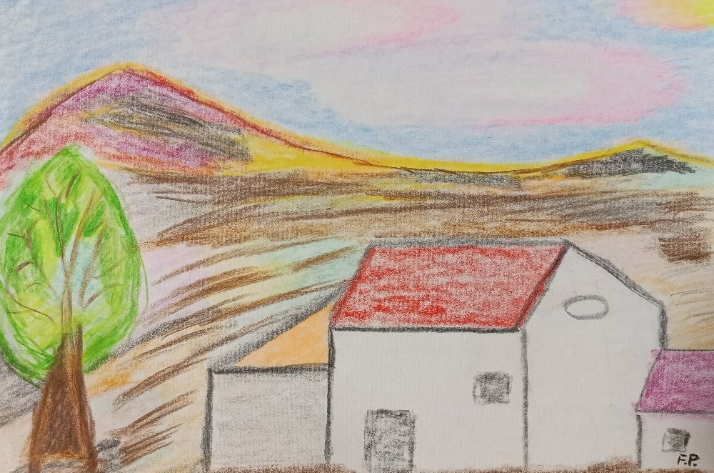 Krajina - na podzim - České středohoří.