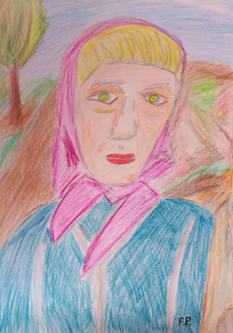 Žena v šátku