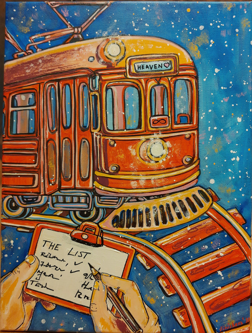 Tramvaj do stanice Nebe