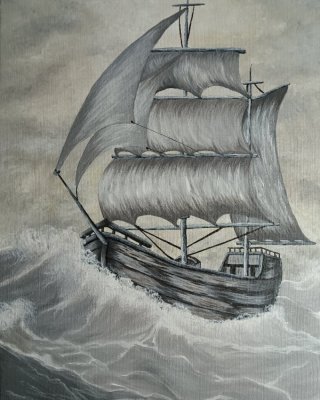 Rozbouřené moře