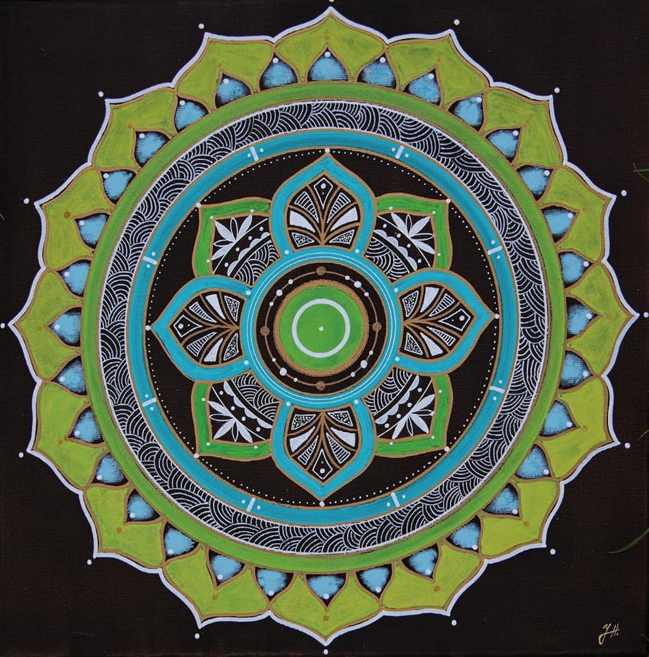 Mandala ukotvení