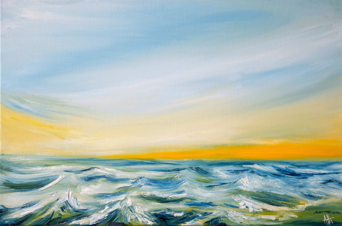 Morning at sea
