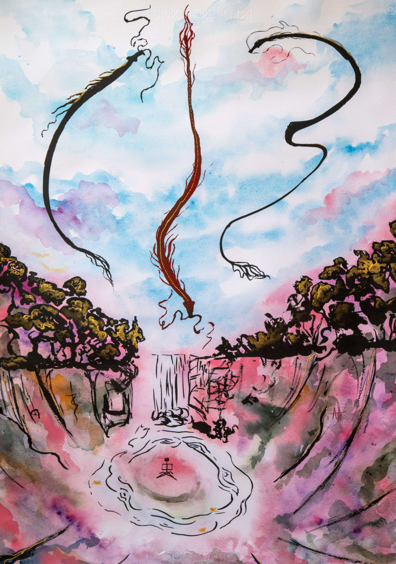 Meditation in the Dragons valley