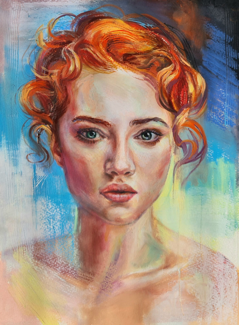 zrzavá dívka