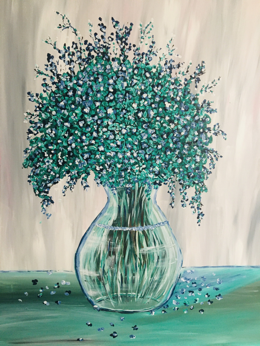 Blue meadow