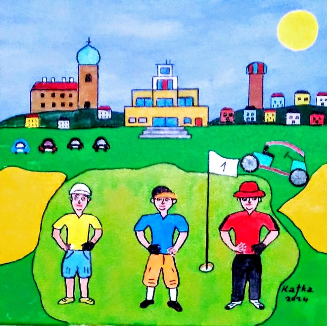 Honza, Já a Adolf chodili jsme na golf