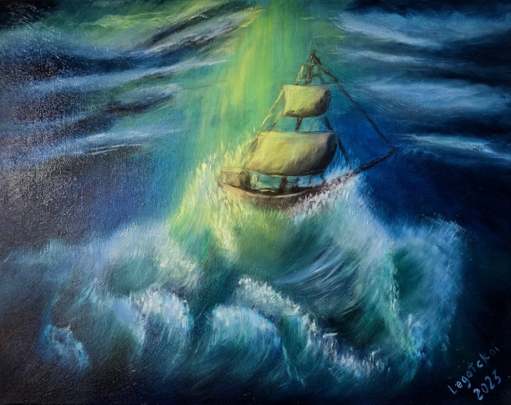 Ship in the Storm