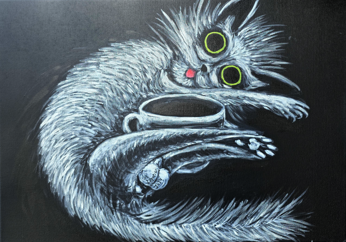 Erotic Coffee Cat
