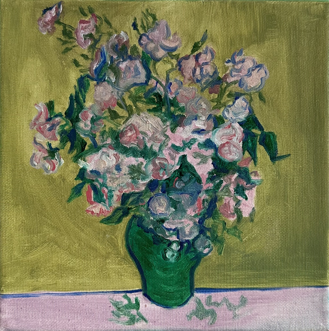 Klimt flowers 