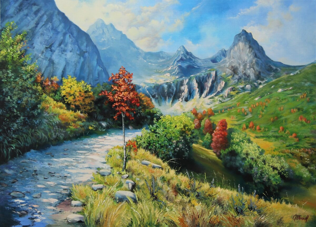Horská krajina