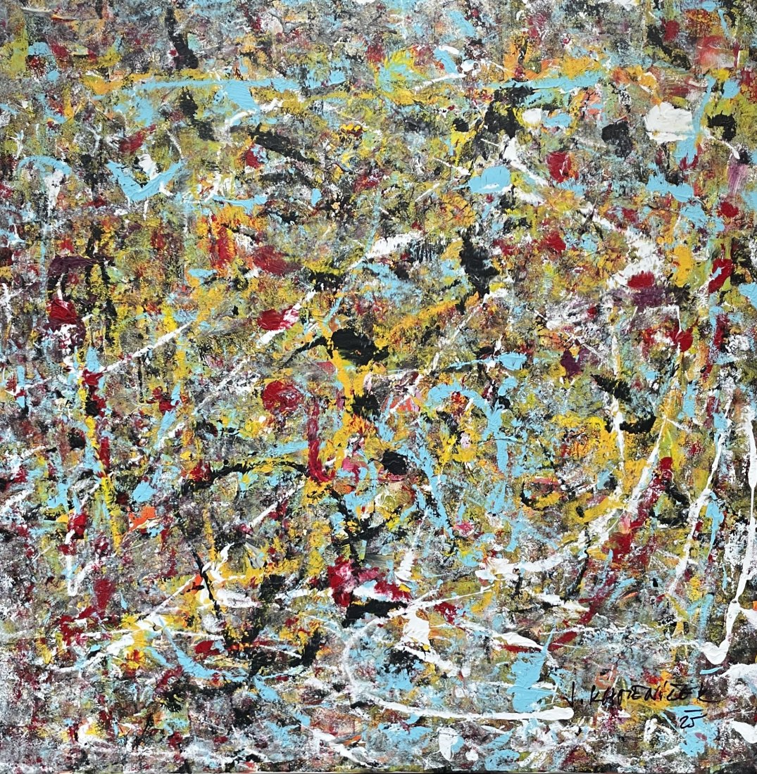 Chaos inspirace Pollock