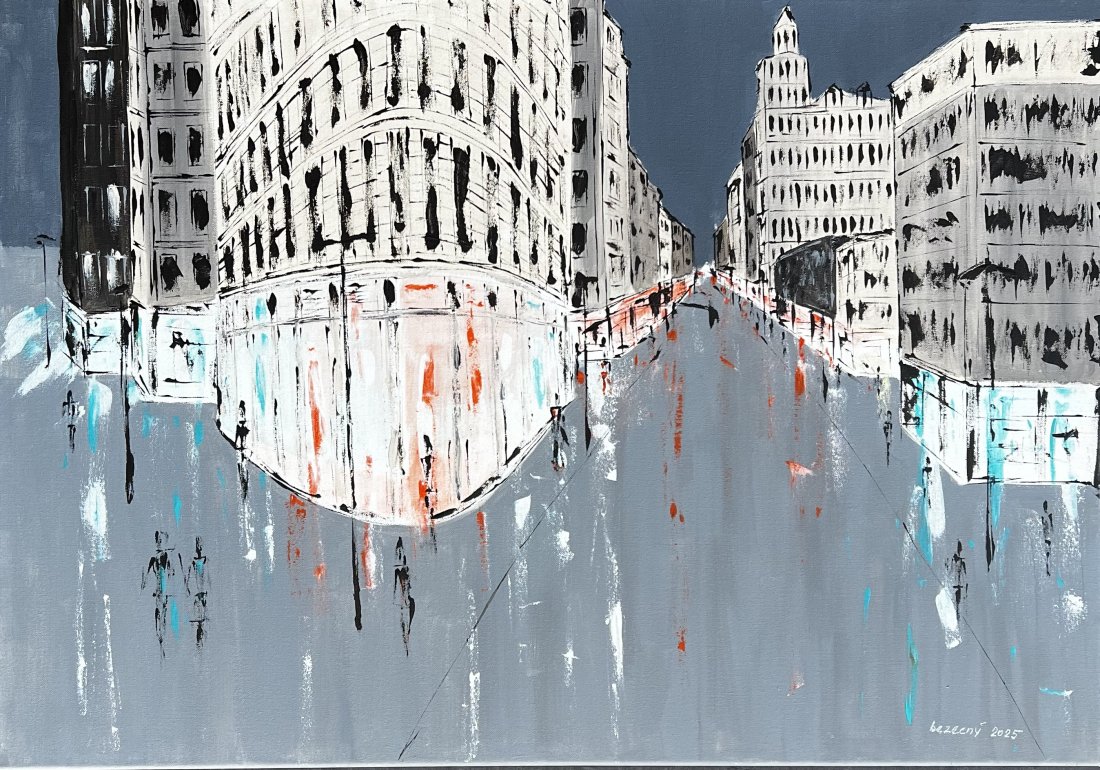 New York - Žehlička