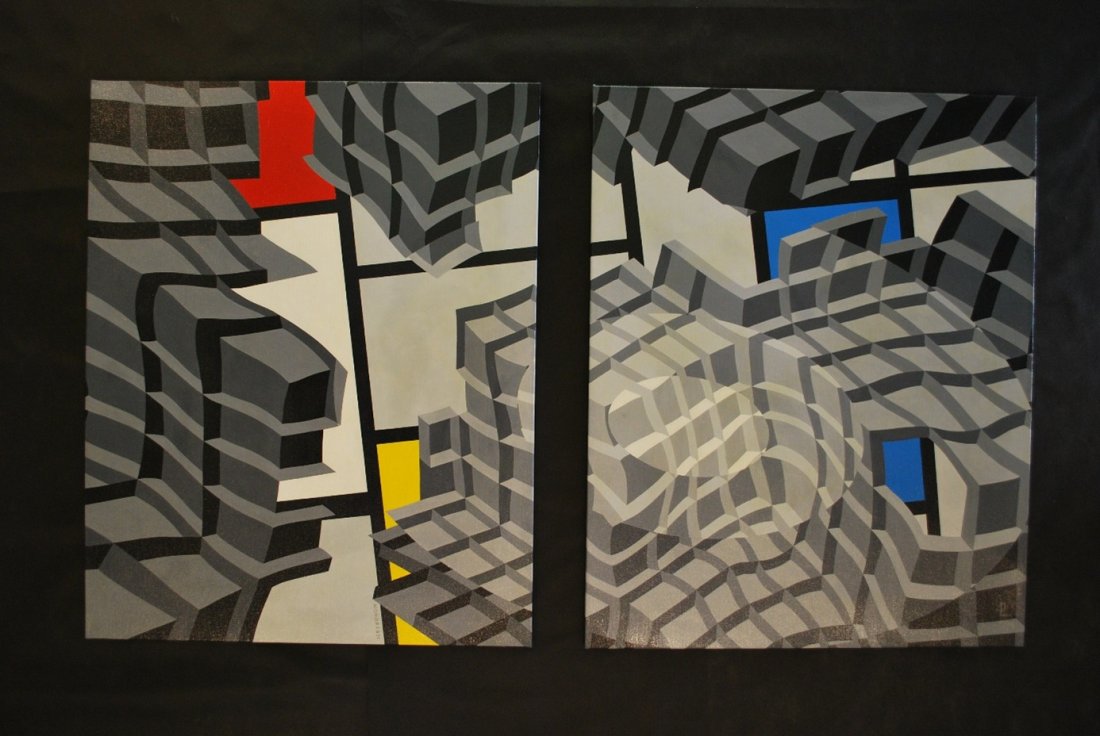 Mondrian - konfrontace