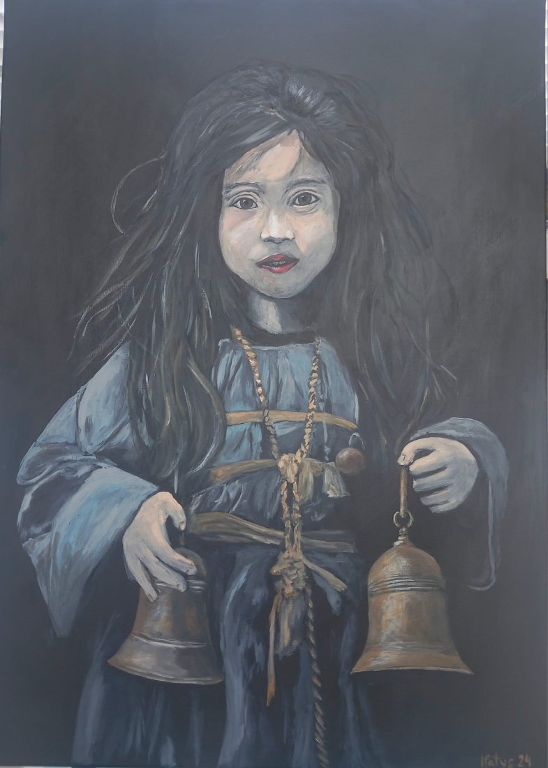 Dívka s tibetskými zvonci