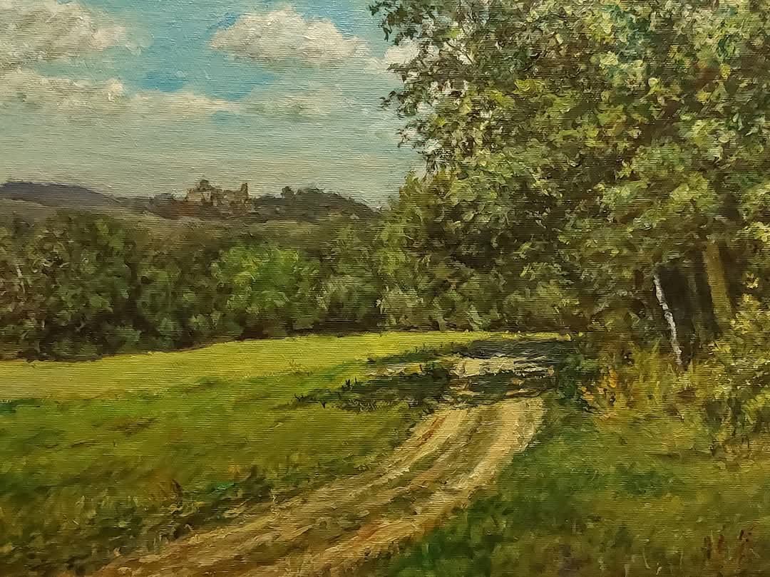 Letní pohled k Lipnici