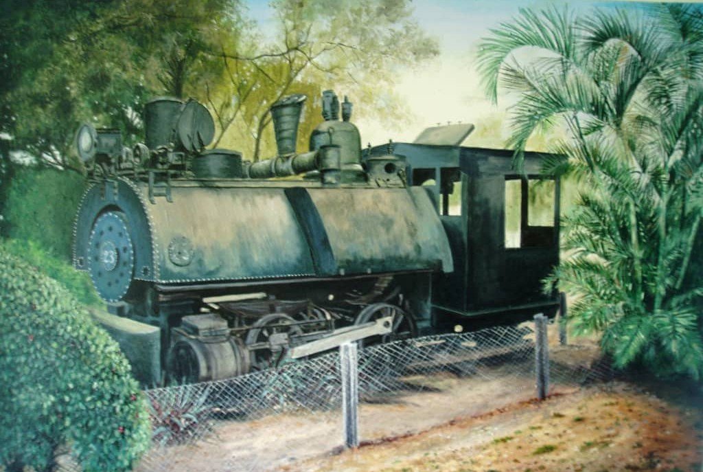 La vieja locomotora