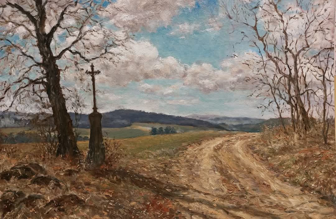 Cesta s křížkem