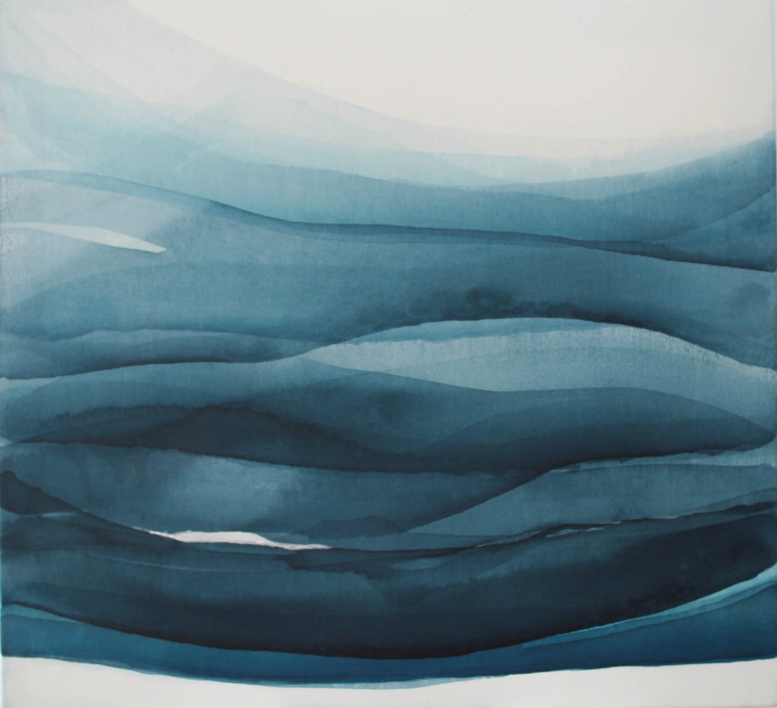 Blue landscape