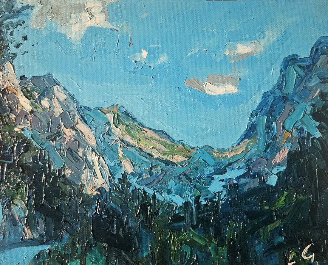 Horská krajina Dinárských Alp