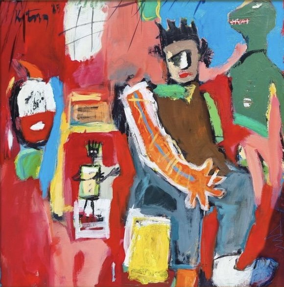 J.M.B. in the atelier