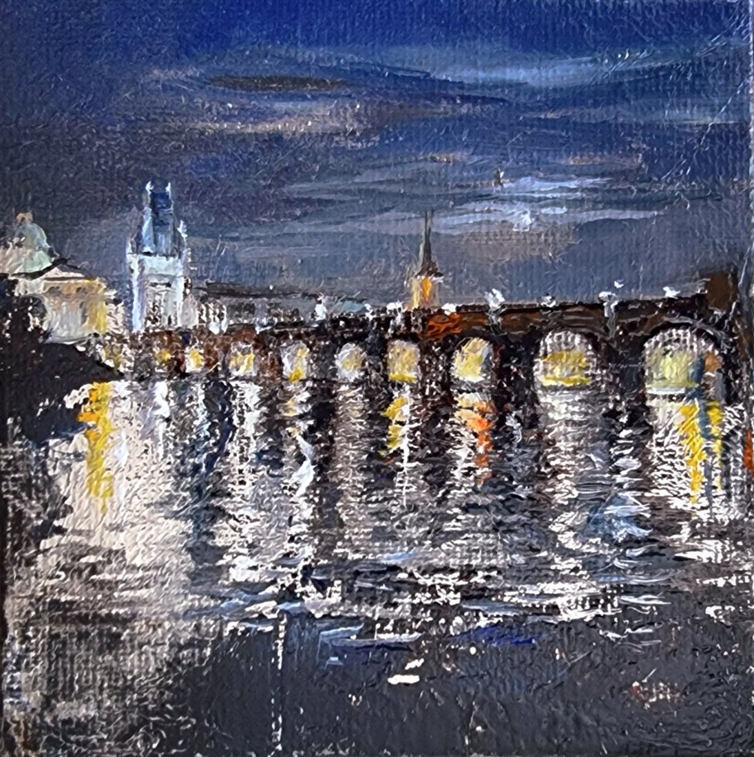 Noční Praha