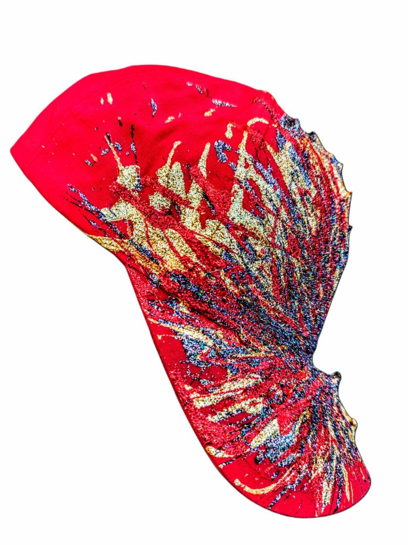 funky art cap