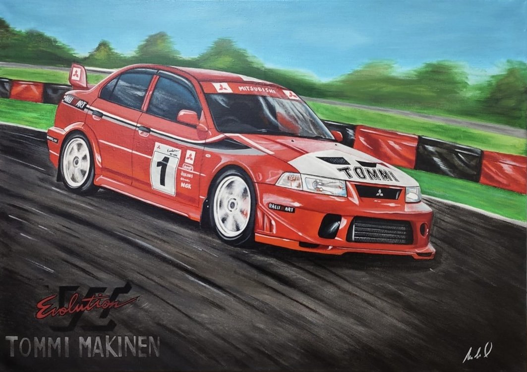 Mitsubishi Lancer Evo Tommi Makinen