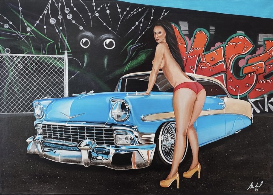 Chevrolet na ulici