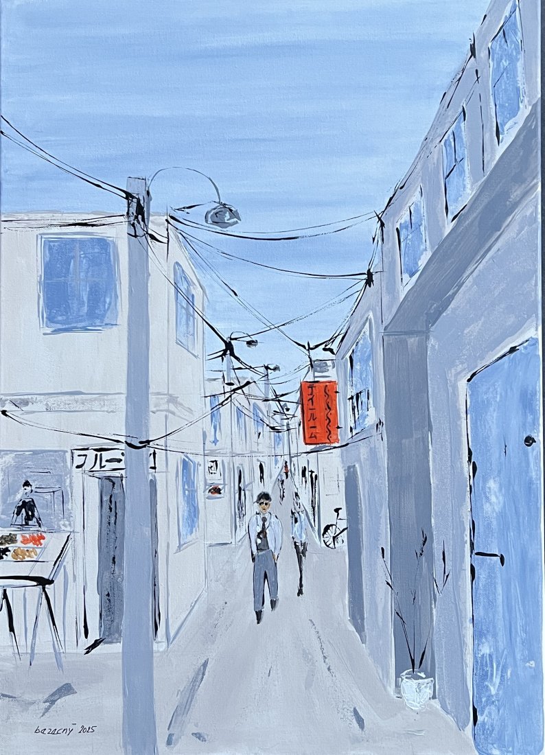 Tokyo modré