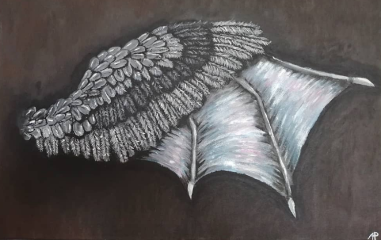 The wing of the monster?